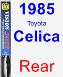 Rear Wiper Blade for 1985 Toyota Celica - Vision Saver