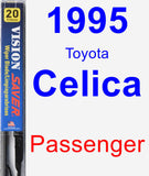 Passenger Wiper Blade for 1995 Toyota Celica - Vision Saver