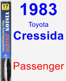 Passenger Wiper Blade for 1983 Toyota Cressida - Vision Saver