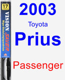 Passenger Wiper Blade for 2003 Toyota Prius - Vision Saver