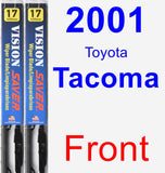 Front Wiper Blade Pack for 2001 Toyota Tacoma - Vision Saver