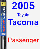 Passenger Wiper Blade for 2005 Toyota Tacoma - Vision Saver