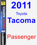 Passenger Wiper Blade for 2011 Toyota Tacoma - Vision Saver