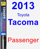 Passenger Wiper Blade for 2013 Toyota Tacoma - Vision Saver