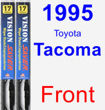 Front Wiper Blade Pack for 1995 Toyota Tacoma - Vision Saver