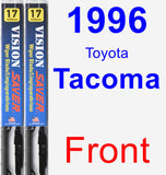 Front Wiper Blade Pack for 1996 Toyota Tacoma - Vision Saver