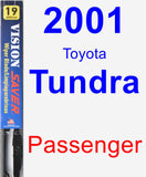 Passenger Wiper Blade for 2001 Toyota Tundra - Vision Saver