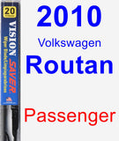 Passenger Wiper Blade for 2010 Volkswagen Routan - Vision Saver