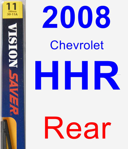 Rear Wiper Blade for 2008 Chevrolet HHR - Rear