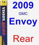 Rear Wiper Blade for 2009 GMC Envoy - Rear