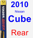 Rear Wiper Blade for 2010 Nissan Cube - Rear