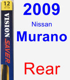 Rear Wiper Blade for 2009 Nissan Murano - Rear