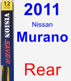 Rear Wiper Blade for 2011 Nissan Murano - Rear