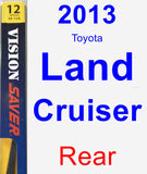 Rear Wiper Blade for 2013 Toyota Land Cruiser - Rear