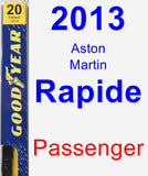 Passenger Wiper Blade for 2013 Aston Martin Rapide - Premium