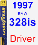 Driver Wiper Blade for 1997 BMW 328is - Premium