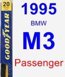 Passenger Wiper Blade for 1995 BMW M3 - Premium