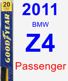 Passenger Wiper Blade for 2011 BMW Z4 - Premium