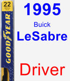 Driver Wiper Blade for 1995 Buick LeSabre - Premium
