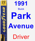 Driver Wiper Blade for 1991 Buick Park Avenue - Premium