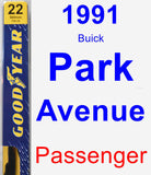 Passenger Wiper Blade for 1991 Buick Park Avenue - Premium