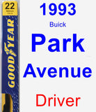 Driver Wiper Blade for 1993 Buick Park Avenue - Premium