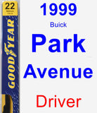 Driver Wiper Blade for 1999 Buick Park Avenue - Premium