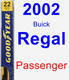 Passenger Wiper Blade for 2002 Buick Regal - Premium