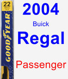 Passenger Wiper Blade for 2004 Buick Regal - Premium