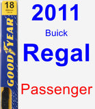 Passenger Wiper Blade for 2011 Buick Regal - Premium