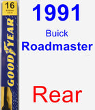Rear Wiper Blade for 1991 Buick Roadmaster - Premium