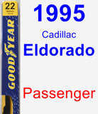 Passenger Wiper Blade for 1995 Cadillac Eldorado - Premium