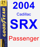 Passenger Wiper Blade for 2004 Cadillac SRX - Premium