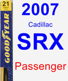 Passenger Wiper Blade for 2007 Cadillac SRX - Premium