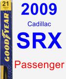 Passenger Wiper Blade for 2009 Cadillac SRX - Premium