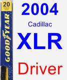 Driver Wiper Blade for 2004 Cadillac XLR - Premium