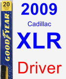 Driver Wiper Blade for 2009 Cadillac XLR - Premium