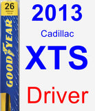 Driver Wiper Blade for 2013 Cadillac XTS - Premium