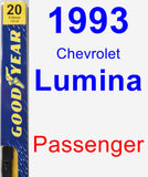 Passenger Wiper Blade for 1993 Chevrolet Lumina - Premium