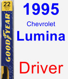 Driver Wiper Blade for 1995 Chevrolet Lumina - Premium