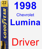 Driver Wiper Blade for 1998 Chevrolet Lumina - Premium