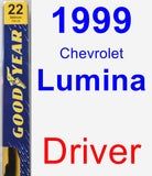Driver Wiper Blade for 1999 Chevrolet Lumina - Premium