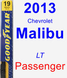 Passenger Wiper Blade for 2013 Chevrolet Malibu - Premium