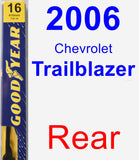 Rear Wiper Blade for 2006 Chevrolet Trailblazer - Premium