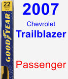 Passenger Wiper Blade for 2007 Chevrolet Trailblazer - Premium