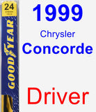 Driver Wiper Blade for 1999 Chrysler Concorde - Premium