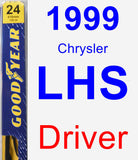 Driver Wiper Blade for 1999 Chrysler LHS - Premium