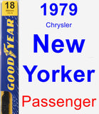 Passenger Wiper Blade for 1979 Chrysler New Yorker - Premium