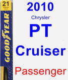 Passenger Wiper Blade for 2010 Chrysler PT Cruiser - Premium
