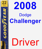 Driver Wiper Blade for 2008 Dodge Challenger - Premium